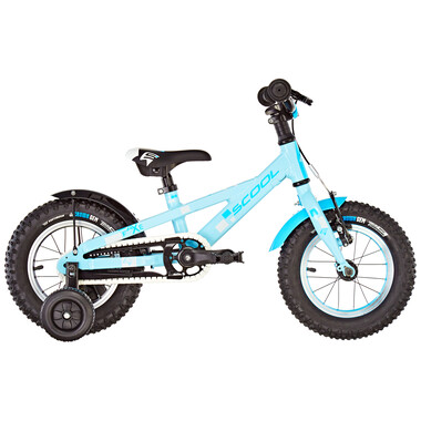 S'COOL FAXE 12" Kids Bike Aluminium Blue 2021 0